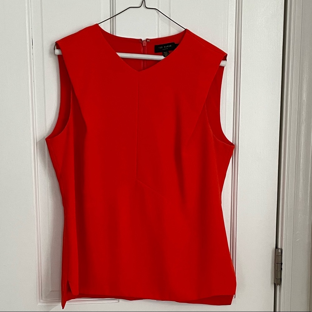 Ted Baker Brilliant Orange Top